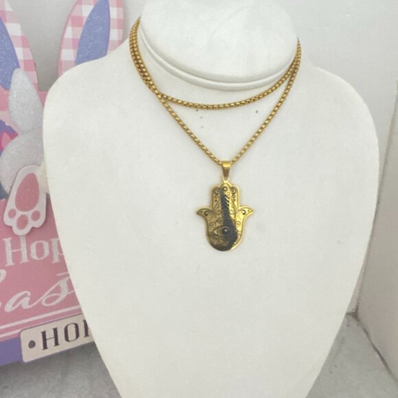 FAMILY STATEMENT NECKLACE SHIVE 2025 M95 EYE - Picture 4 of 5